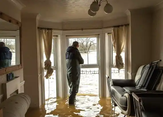 water damage restoration service Mystic